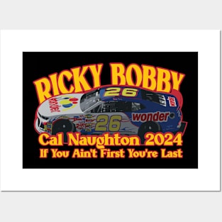 Ricky Bobby Cal Naughton 2024 Posters and Art